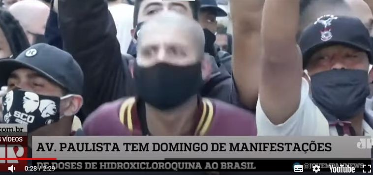 manifestação Av. Paulista