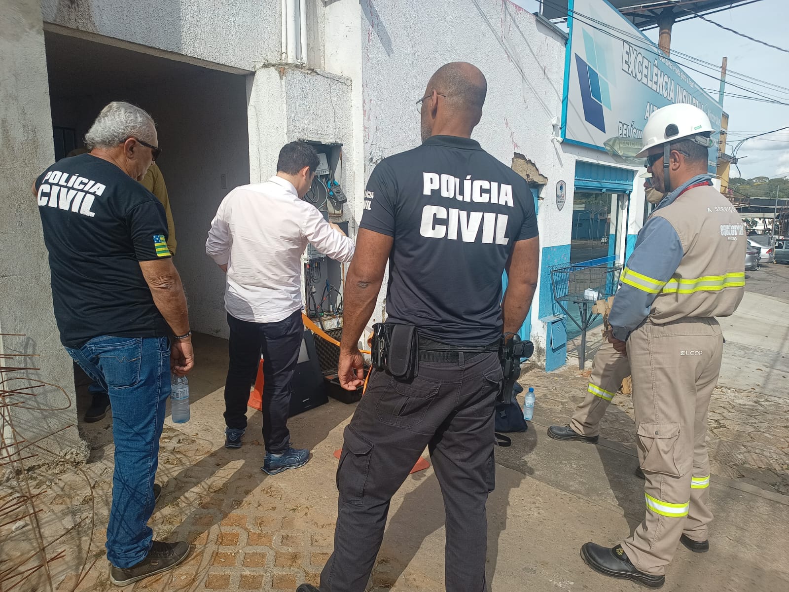 Equatorial Goiás e Polícia Civil prendem proprietário de prédio residencial por fraude no consumo de energia no Setor Pedro Ludovico, em Goiânia
