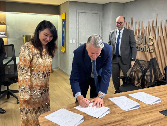 Goiás fecha parceria com comitiva chinesa para criar laboratório de lapidação e testes de gemas