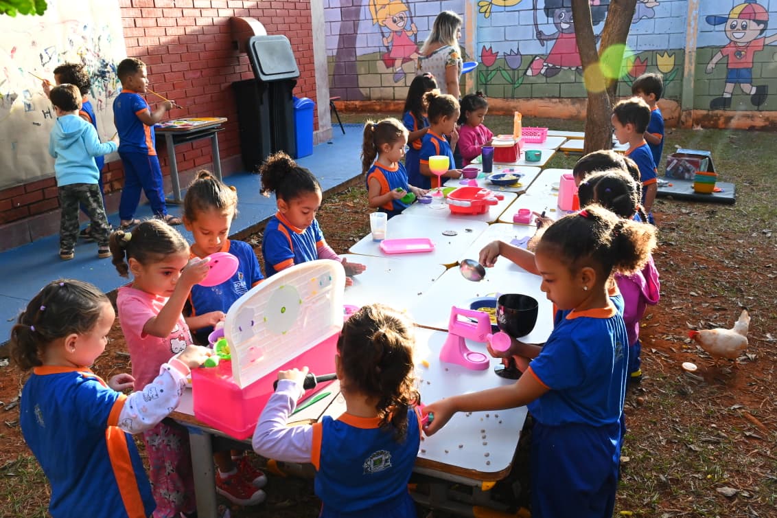 Imagem ilustrativa de um centro de ensino municipal de Goiânia.