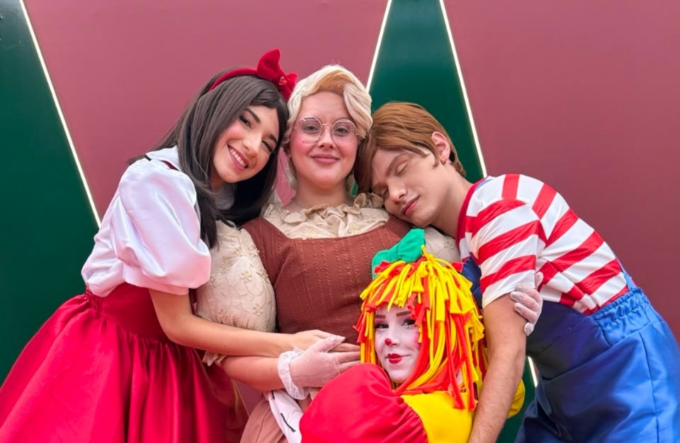 Imagem ilustrativa dos personagens de teatro com tema Sitio do Picapau Amarelo, para abordar o tema das lendas do folclore brasileiro.
