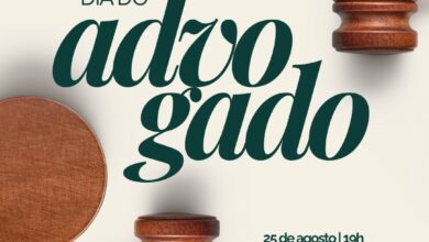 Imagem ilustartiva do convite da Sessão especial do dia do advogado, realizada pela Câmara Municipal de Valparaíso de Goiás, no dia 25 de agosto às 19 horas.
