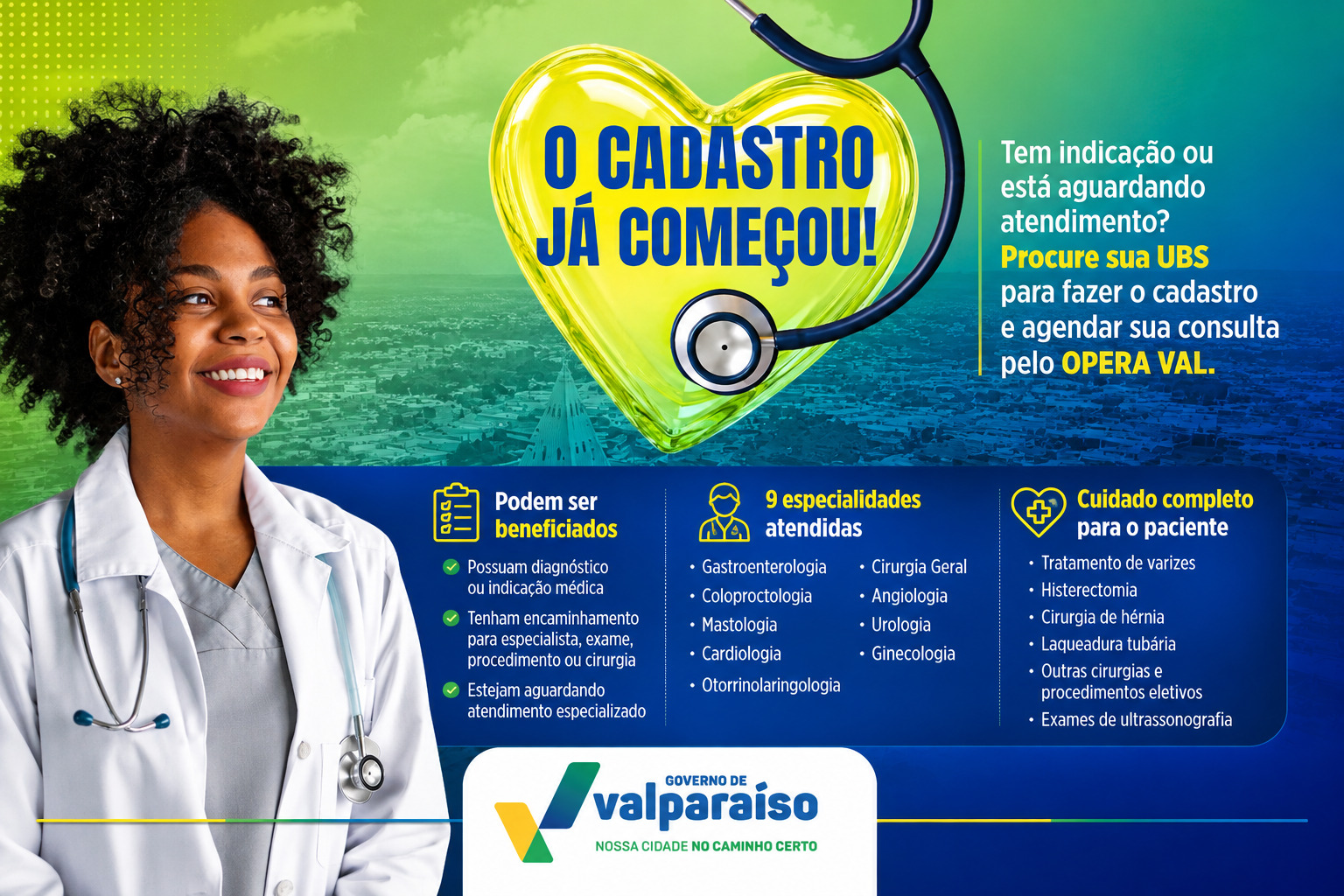 Imagem ilustrativa da divulgação do programa Opera Val.